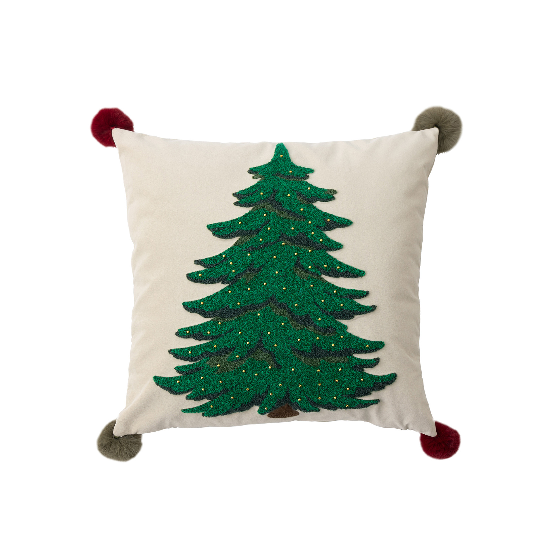 Cojín Decorativo Navidad Función Principal Cubierta de Almohada Atributo 1 Estilo Americano Atributo 2 Material Terciopelo Bebé Atributo 3 Tamaño 45x45cm
