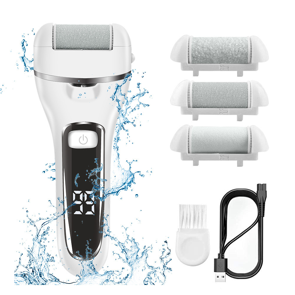 Electric foot grinder automatic rechargeable foot skin remover dead skin callus grinder pedicure