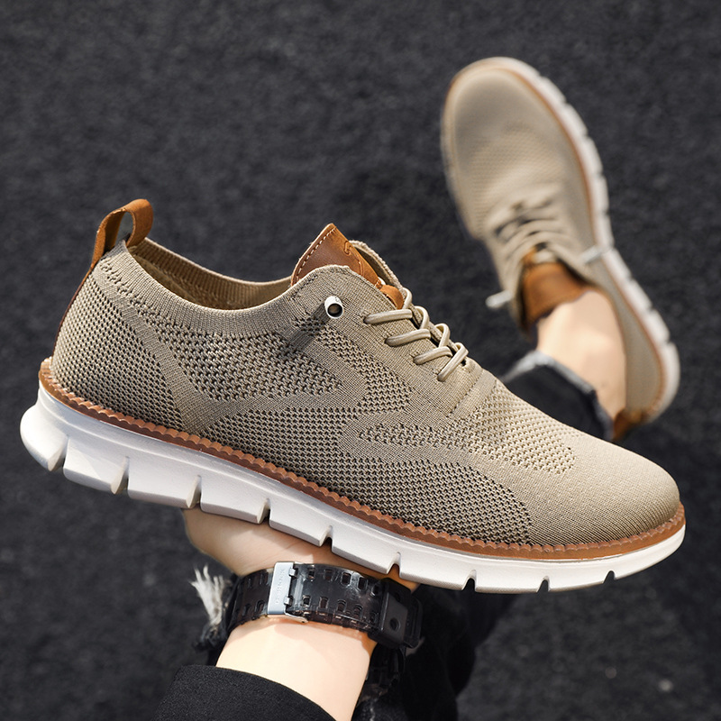 Men Casual Sports Shoes Large Size39-48 Anti Slip Wear-Resistant Breathable Cushioning Color Casual Sports Shoes image 8