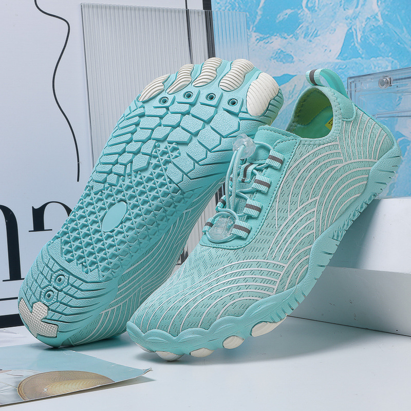 Beach shoes anti slip water shoes amphibious five finger shoes indoor fitness exercise image 10