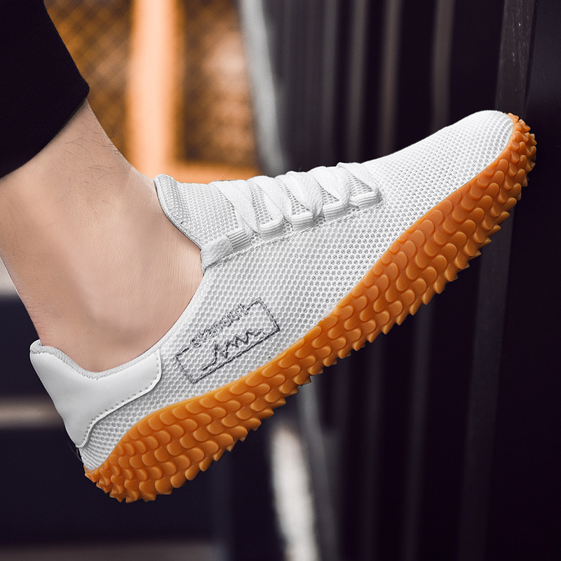 Spring and Summer Flying Woven Casual Shoes Large Men's Shoes Beathable Korean Forrest Gump Sneakers image 6