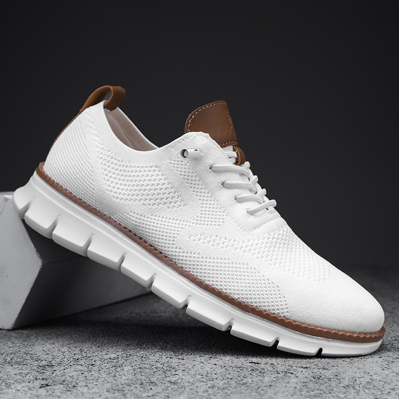Men Casual Sports Shoes Large Size39-48 Anti Slip Wear-Resistant Breathable Cushioning Color Casual Sports Shoes image 4