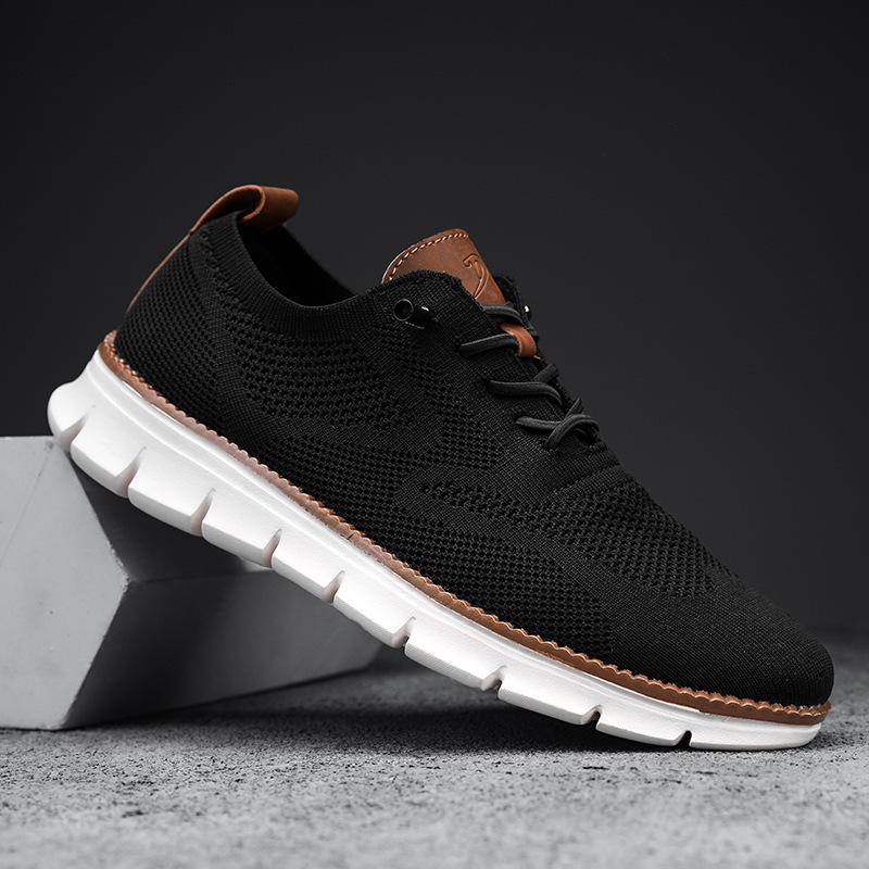 Men Casual Sports Shoes Large Size39-48 Anti Slip Wear-Resistant Breathable Cushioning Color Casual Sports Shoes image 3