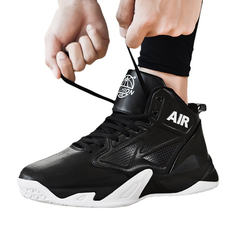 Basketball shoes casual sports running shoes mid top combat boots practical sneakers image 5
