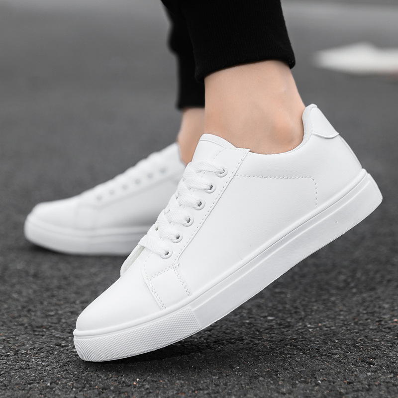 Little white shoes men's Korean version fashionable board shoes trend versatile casual men's plus