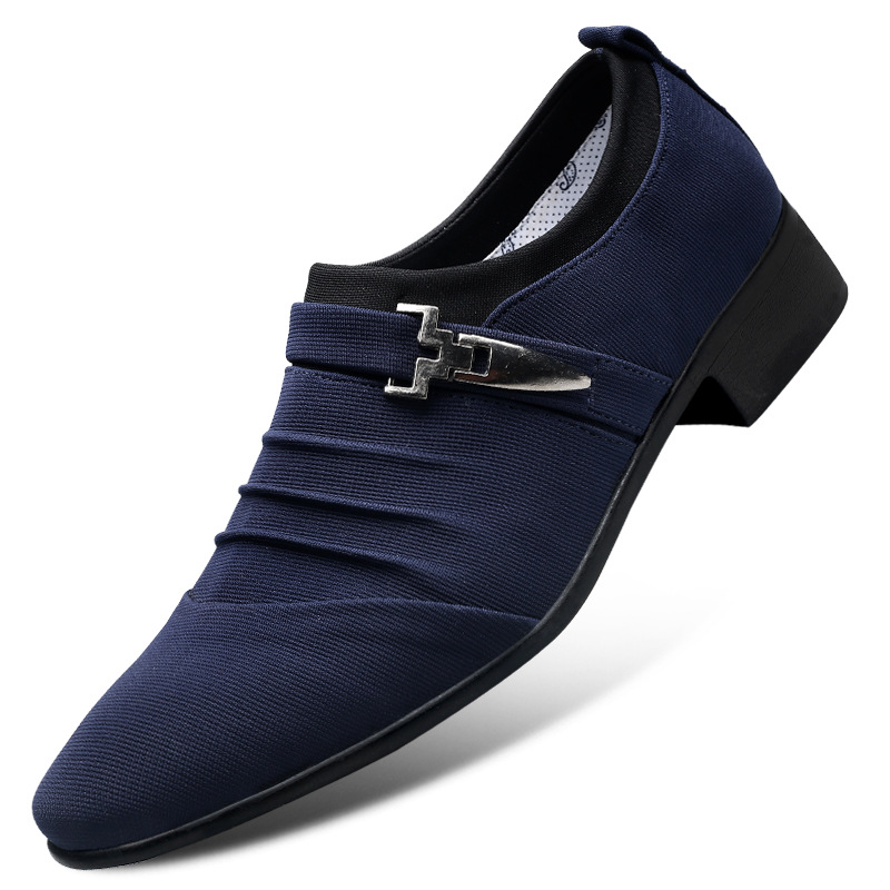 Cloth shoes men's casual shoes breathable sleeve feet canvas shoes versatile men's shoes image 3
