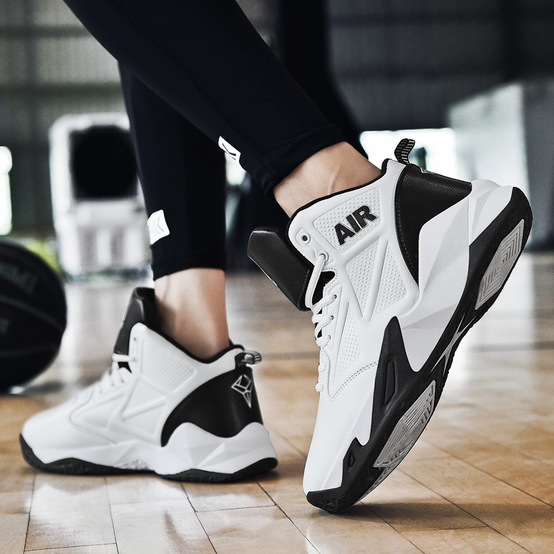 Basketball shoes casual sports running shoes mid top combat boots practical sneakers image 8