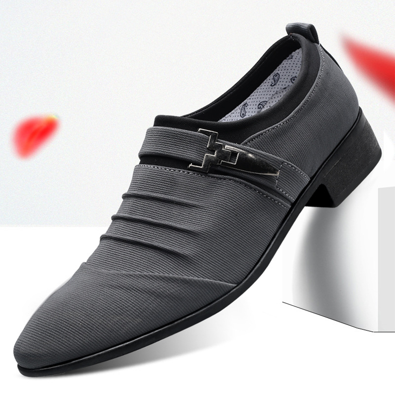 Cloth shoes men's casual shoes breathable sleeve feet canvas shoes versatile men's shoes