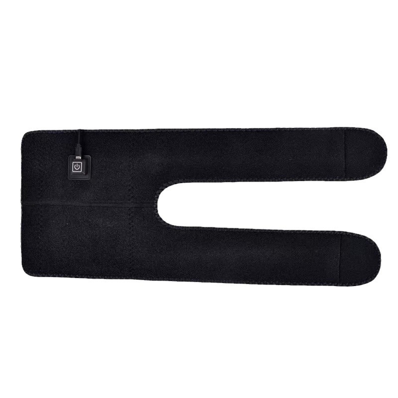 Close-up of breathable mesh panels on the black neoprene wrap, showing ventilation design