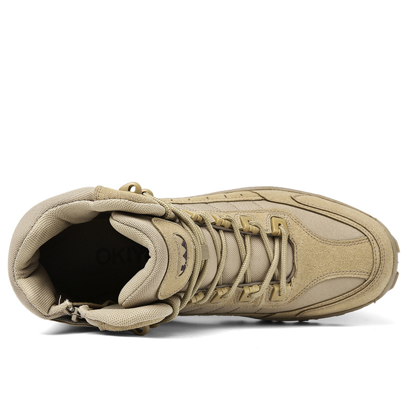 Military boots Russian battlefield boots wear-resistant training boots outdoor hiking and mountaineering shoes image 6