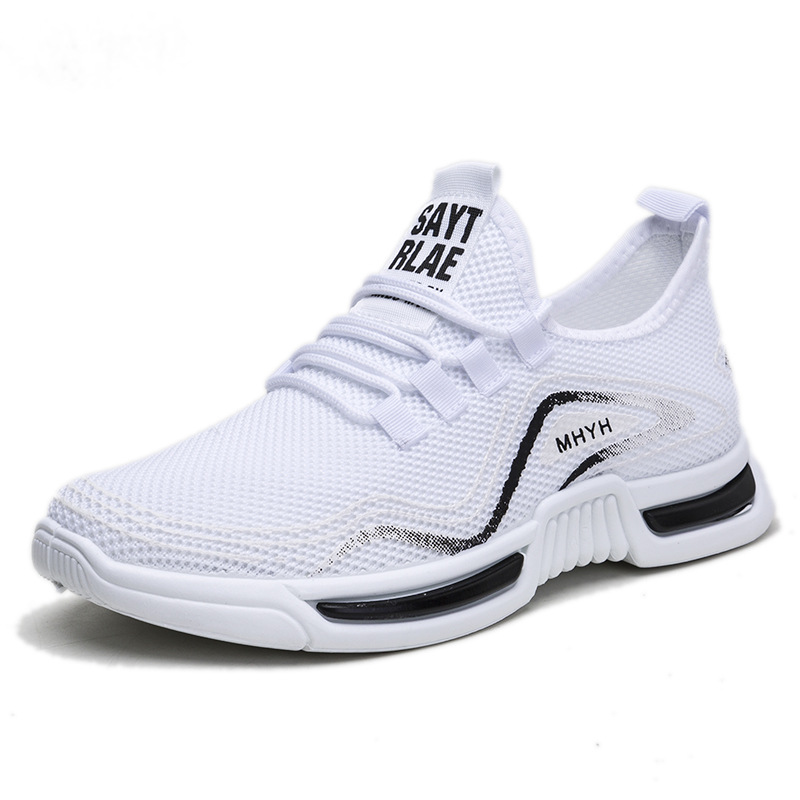 Summer breathable men's shoes mesh running sports shoes for men image 4