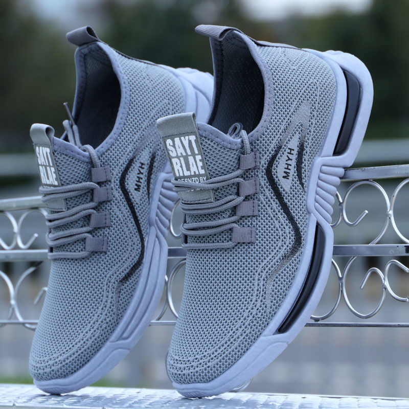 Summer breathable men's shoes mesh running sports shoes for men image 6