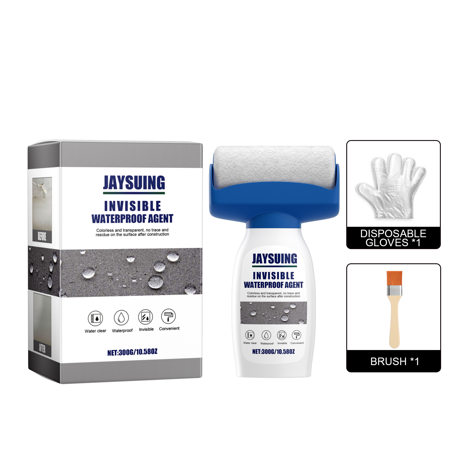 Roller Waterproof Glue, Home Waterproof Repair With Roller B