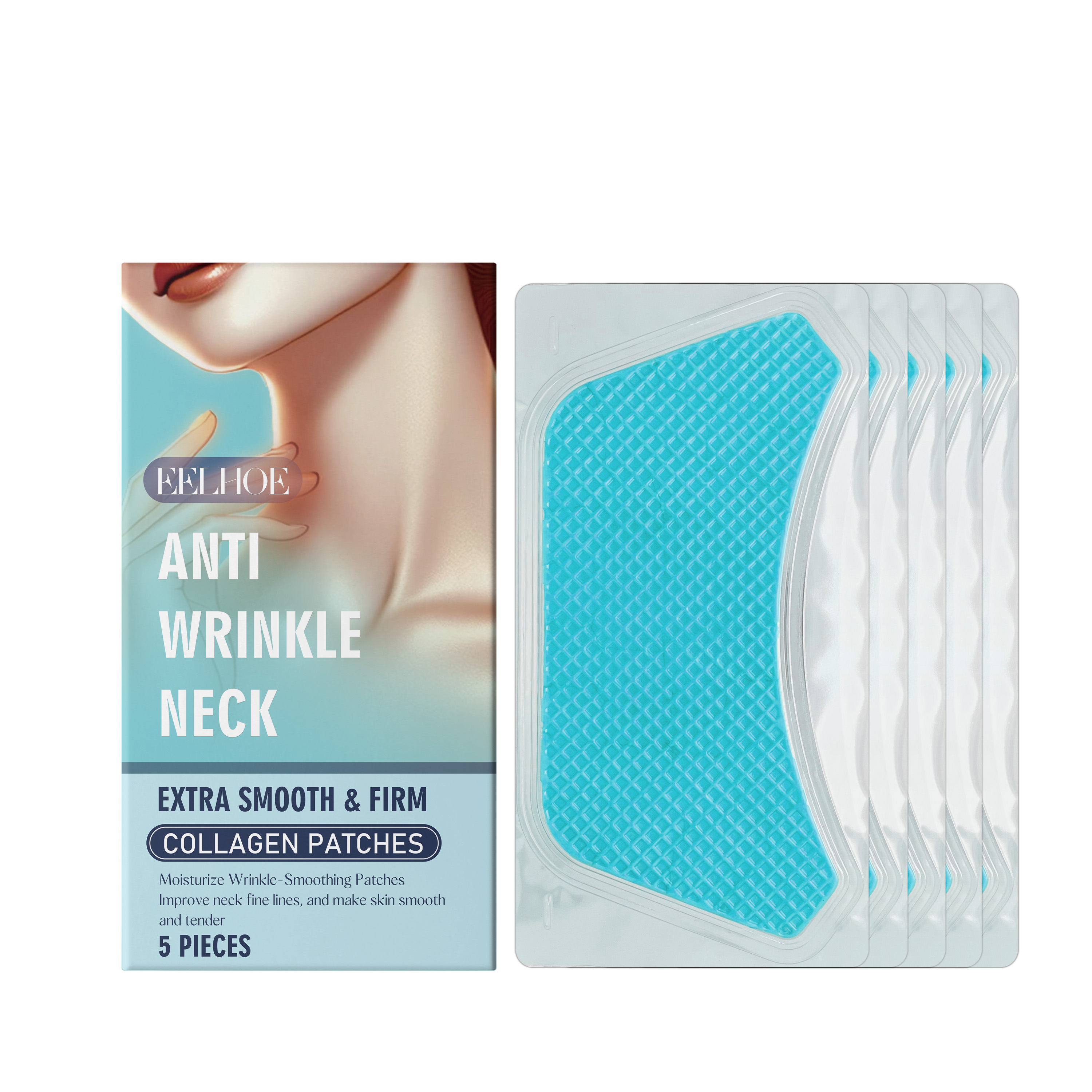 Collagen Neck Patch Gently Nourishes And Lifts Neck Skin Ela
