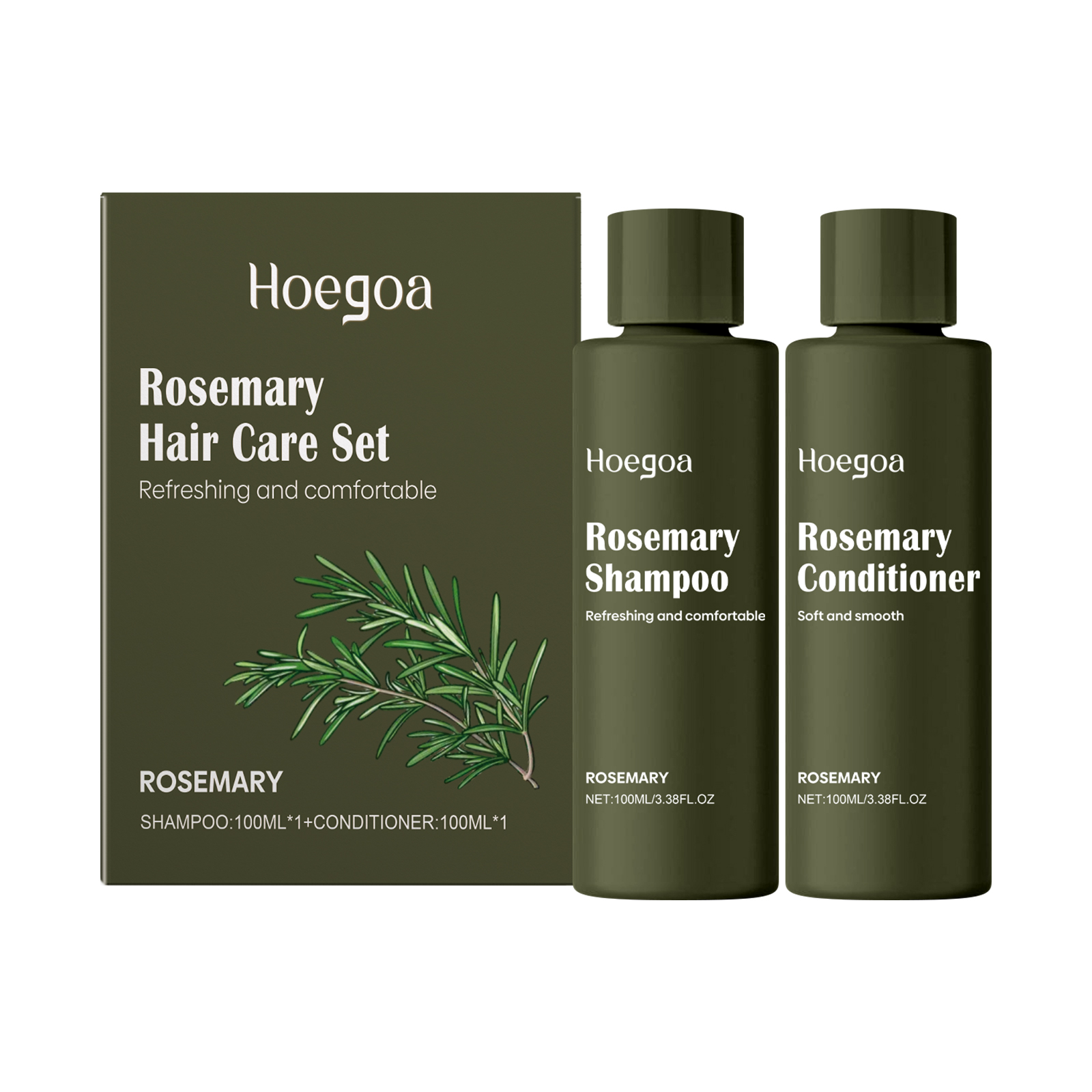 Rosemary Shampoo Set Anti-Dandruff Oil Control Shampoo Retai