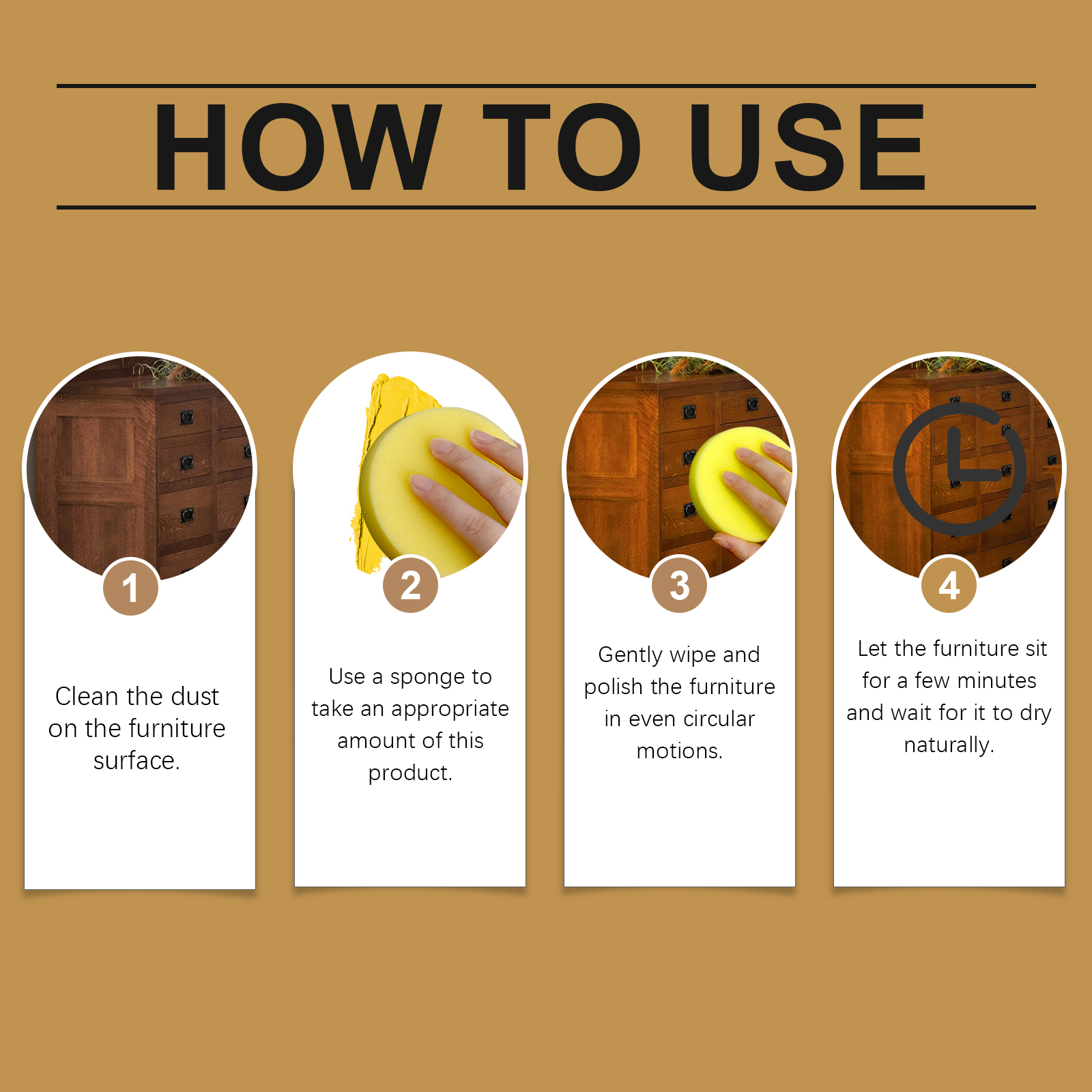 Furniture Care Beeswax Indoor Wood Table And Chair Furniture