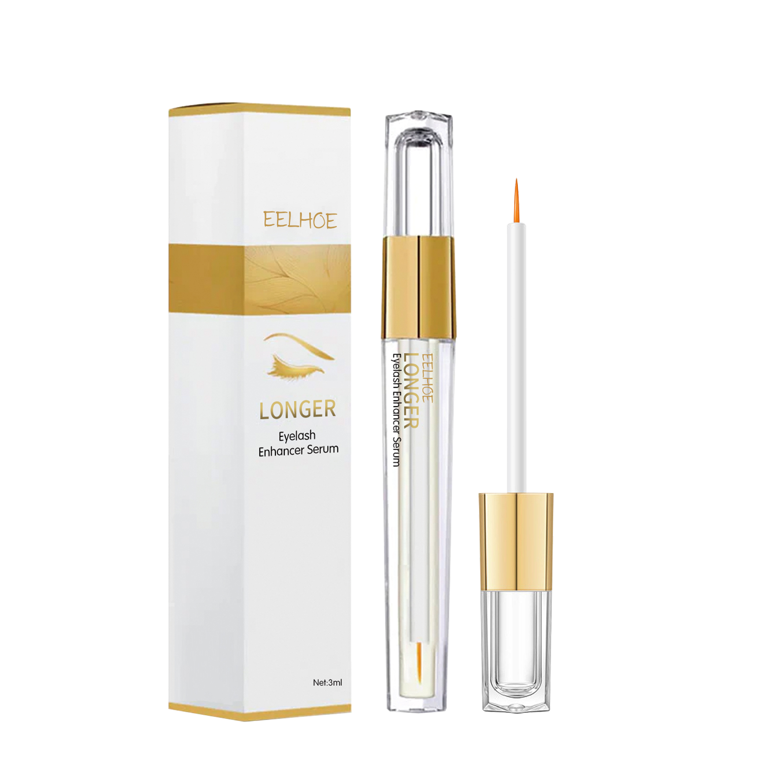 Eyelash Liquid Lashes Long, Thick And Curling Black Beautiful Eyelash Moisturizing Mild Natural