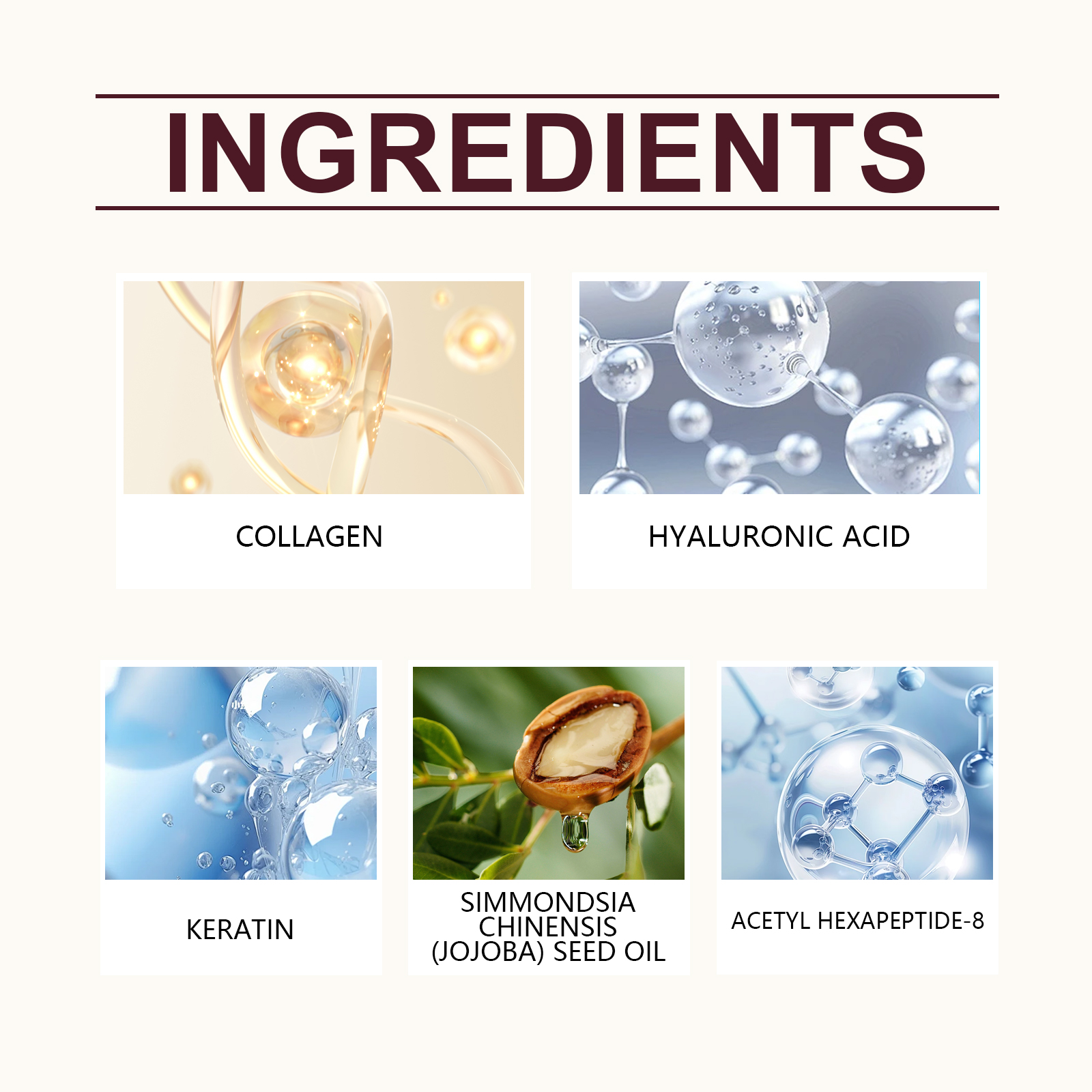 Compact hair mask jar and coordinated retail carton