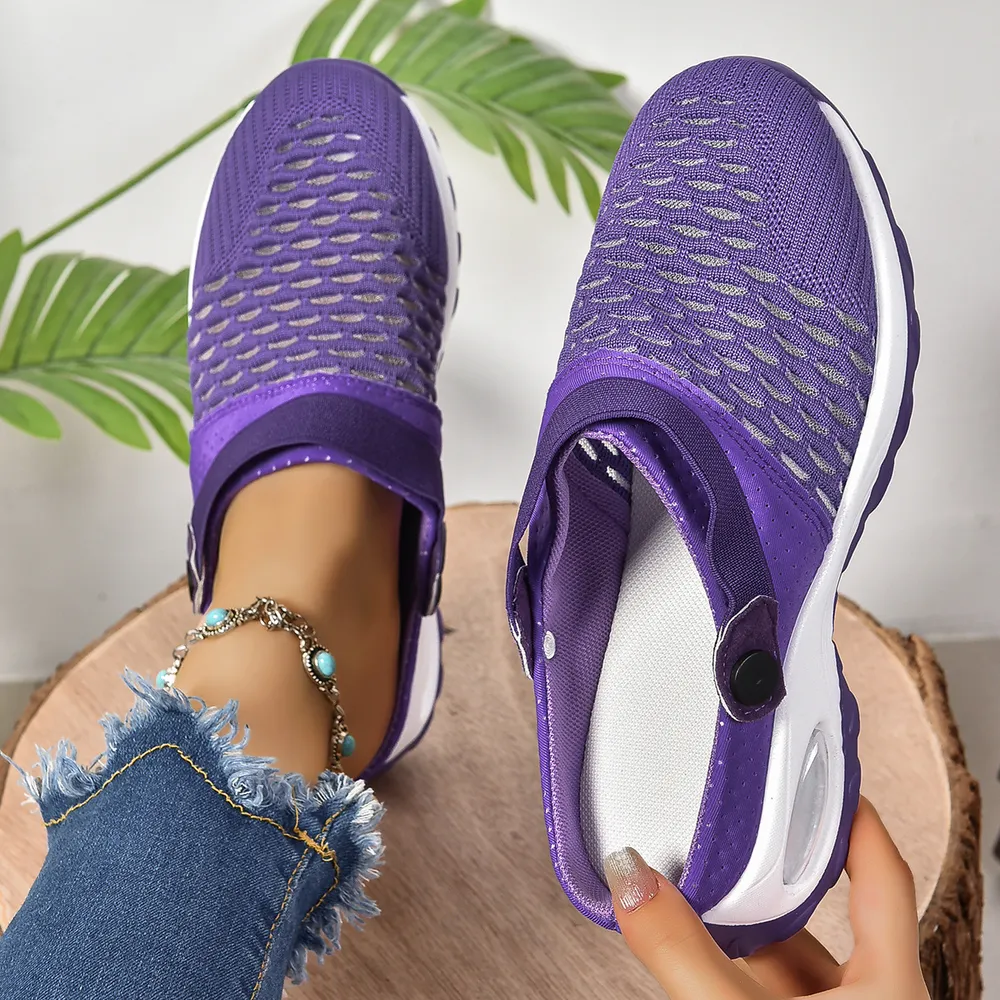 Breathable Mesh Round Toe Sneakers image 3