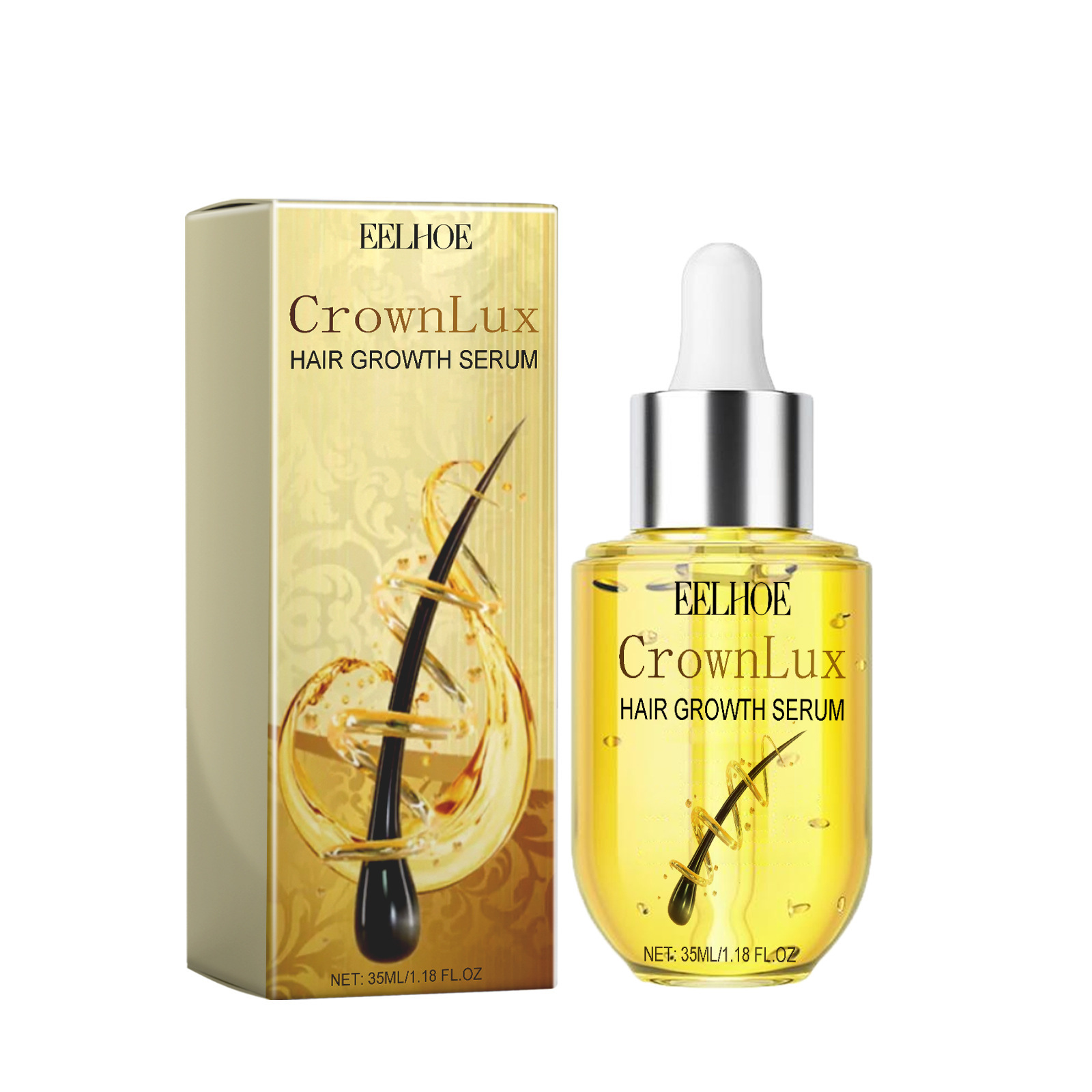 Hair Growth Serum, Prevent Fixation And Nourish Thick Hair A