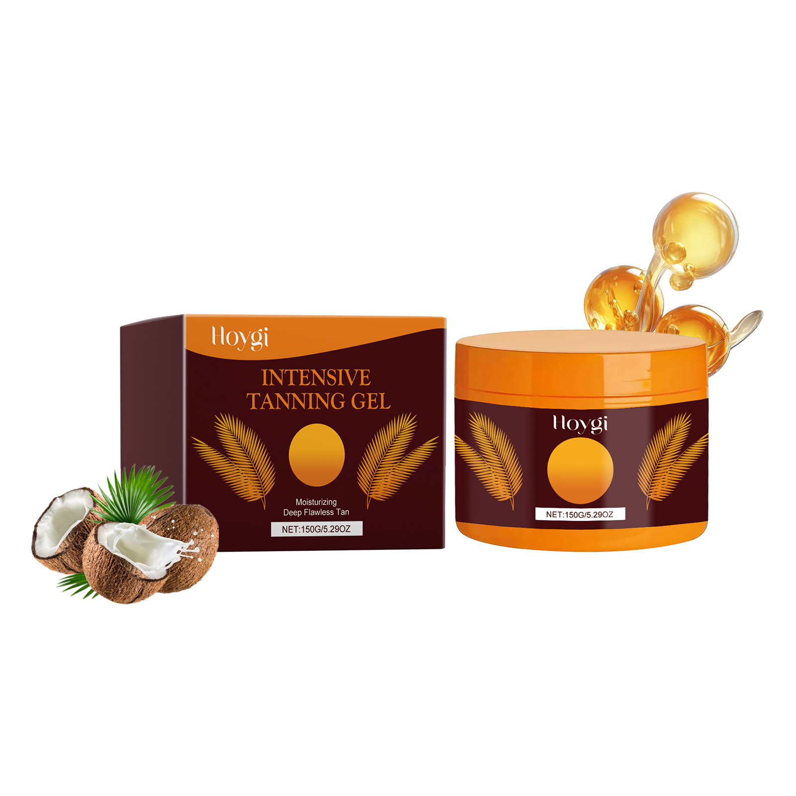 Intensive Tanning Gel, Summertime Seaside Beach Sunbath To H