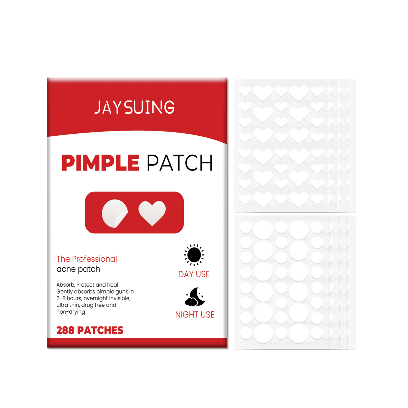 Morning And Evening Acne Covering Patch Facial Skin Acne Cov