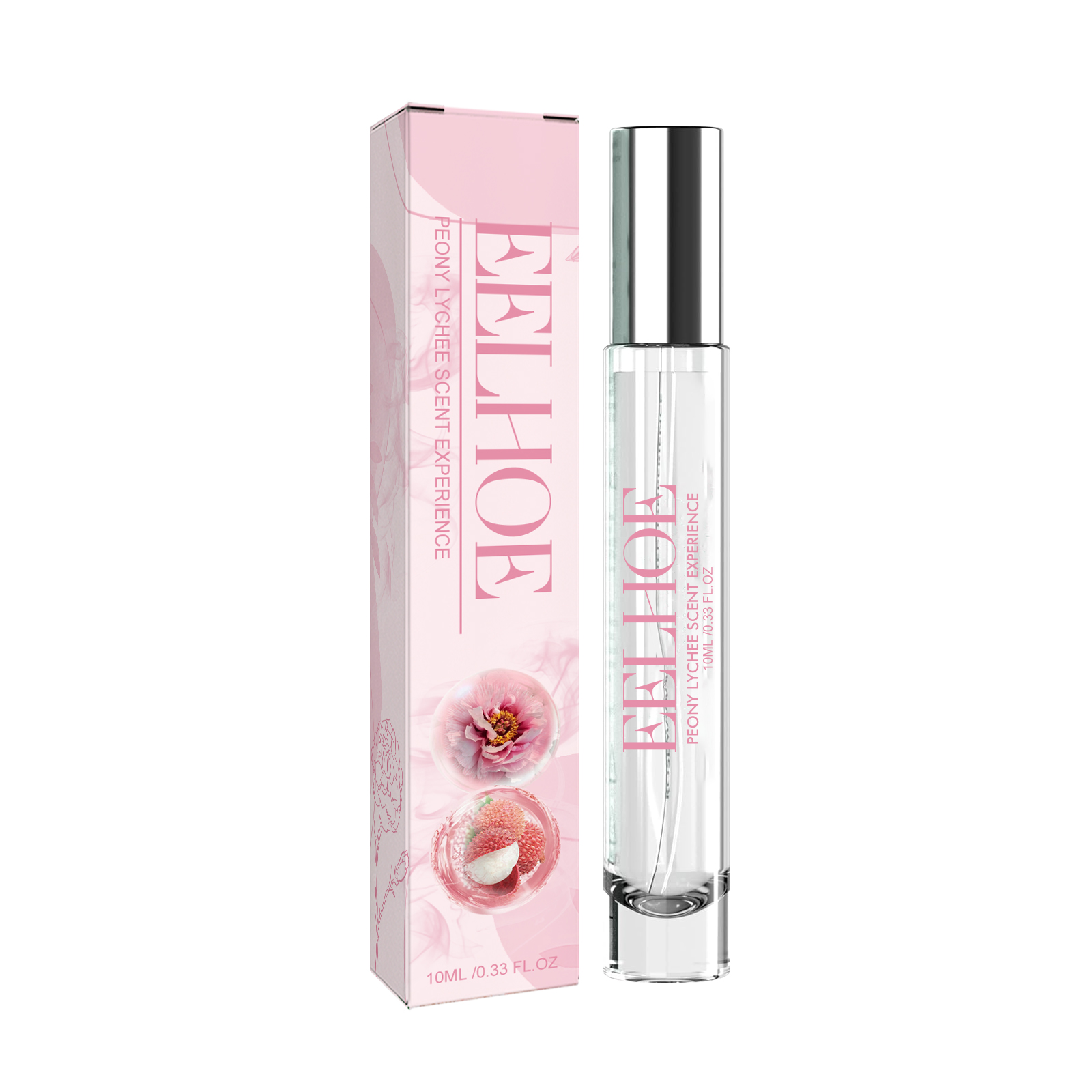 Peony Lychee Scent Experience Perfume, Natural Fresh Lasting