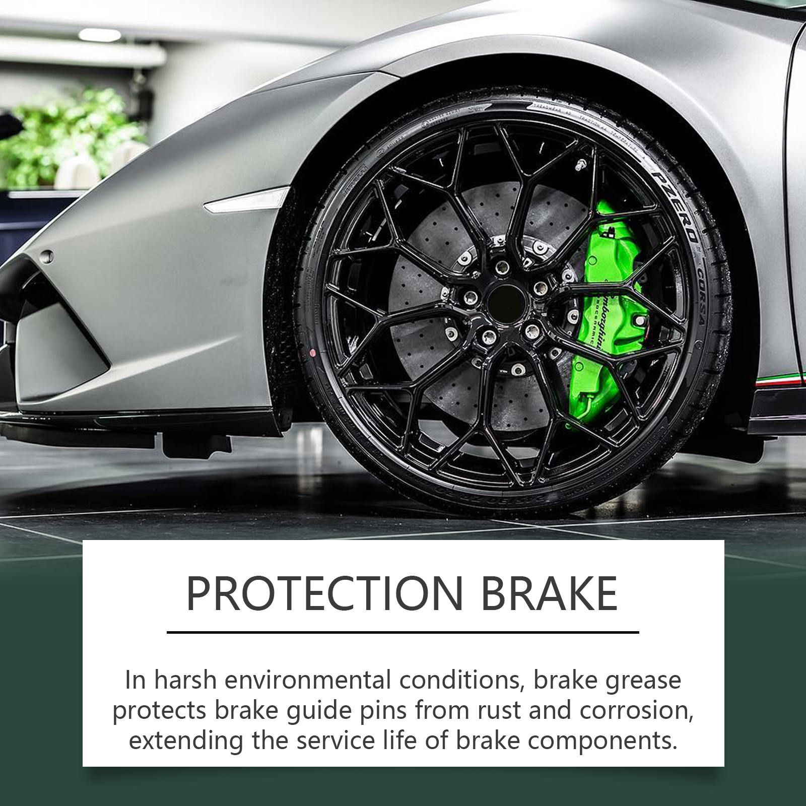 Performance wheel and brake assembly for caliper maintenance