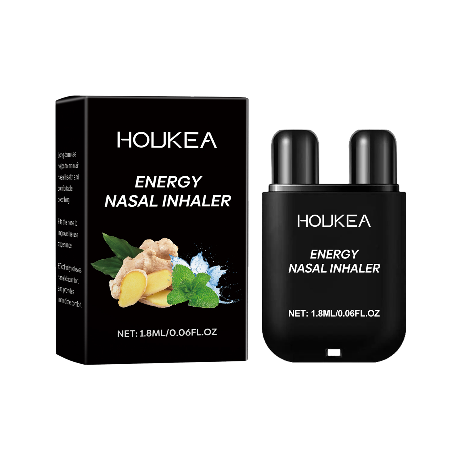 Herbal Inhaler Gently Cleans The Nose And Relieves Discomfor