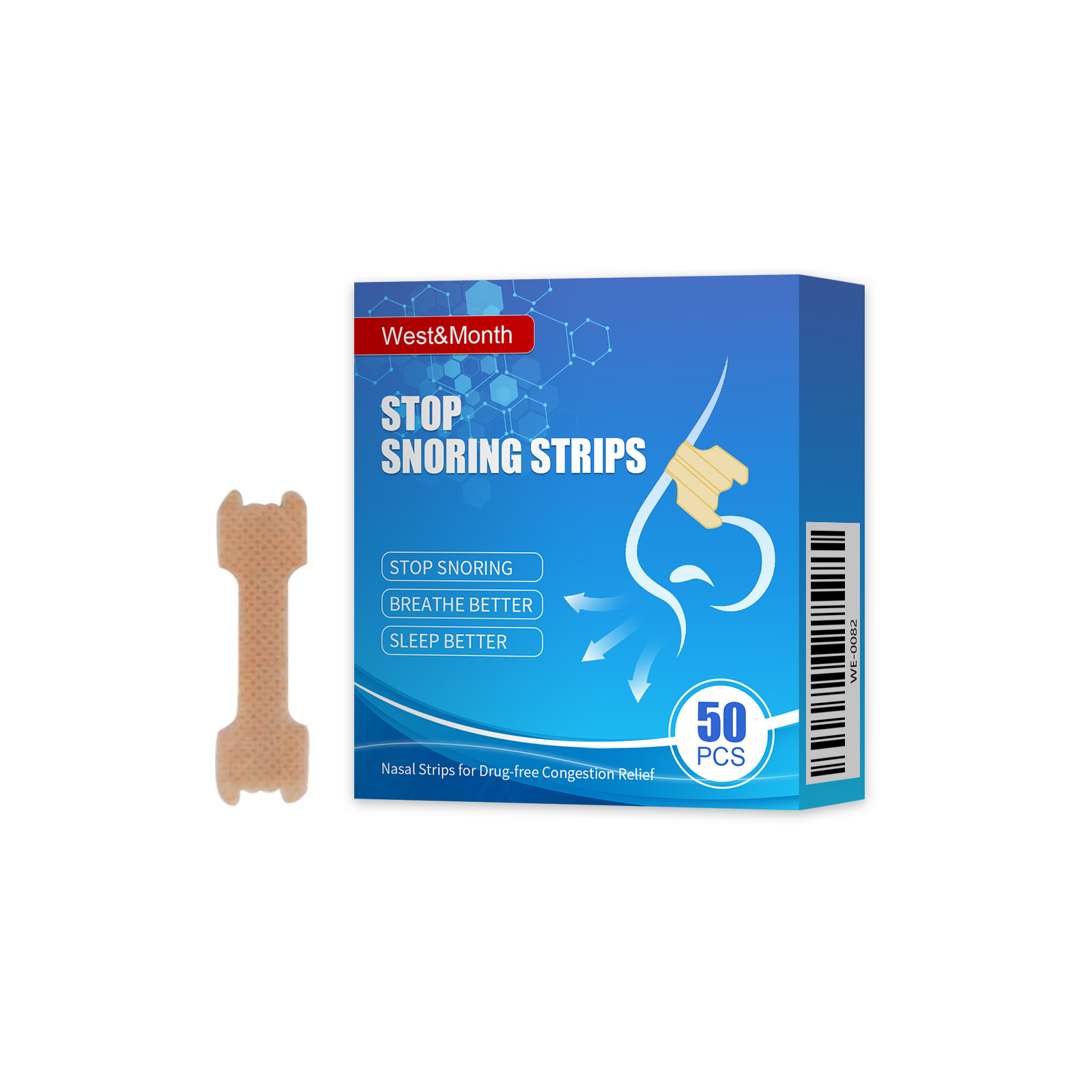 Stop Snoring Strips, Anti-snoring Dredging Respiratory Tract