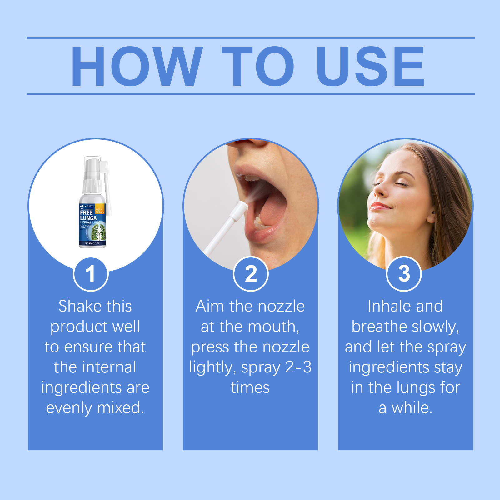 Herbal Spray Body Daily Gentle Cleansing Treatment Nourishes