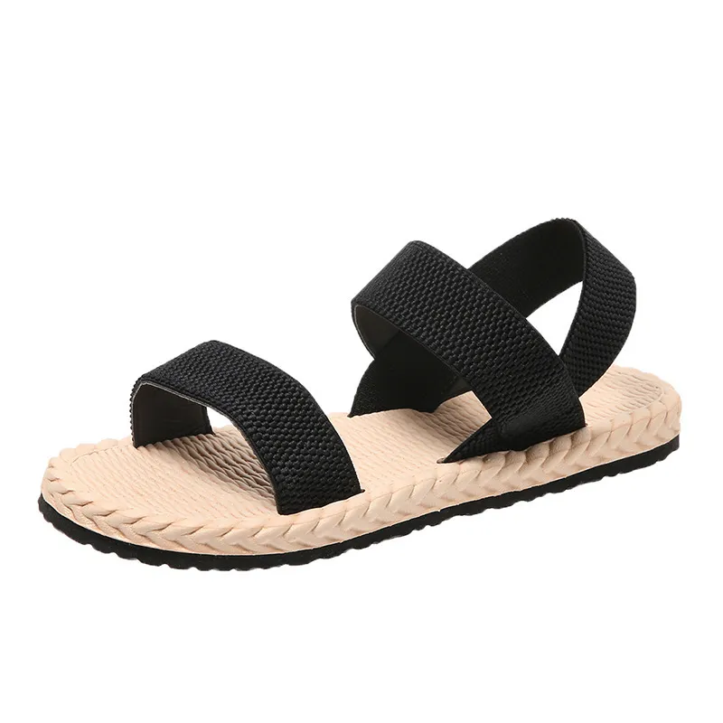 Open Toe Flat Sandals image 10