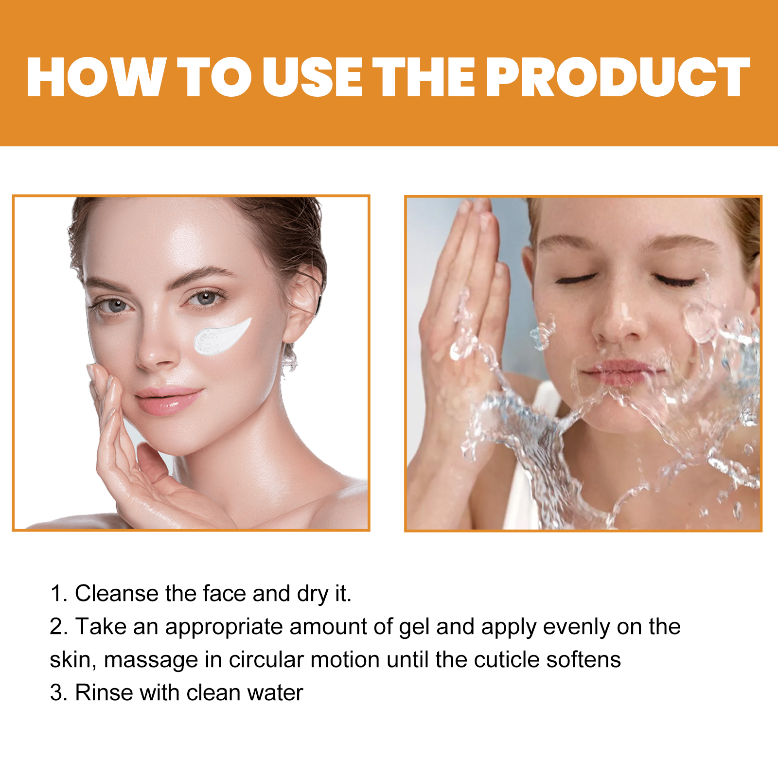 Body Exfoliating Gel, Whitening And Brightening Skin Cleansi