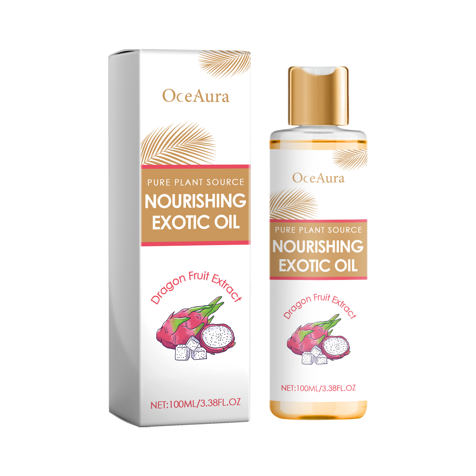 Oceaura Exotic Nourishing Body Oil, Base Oil Fractionated Co