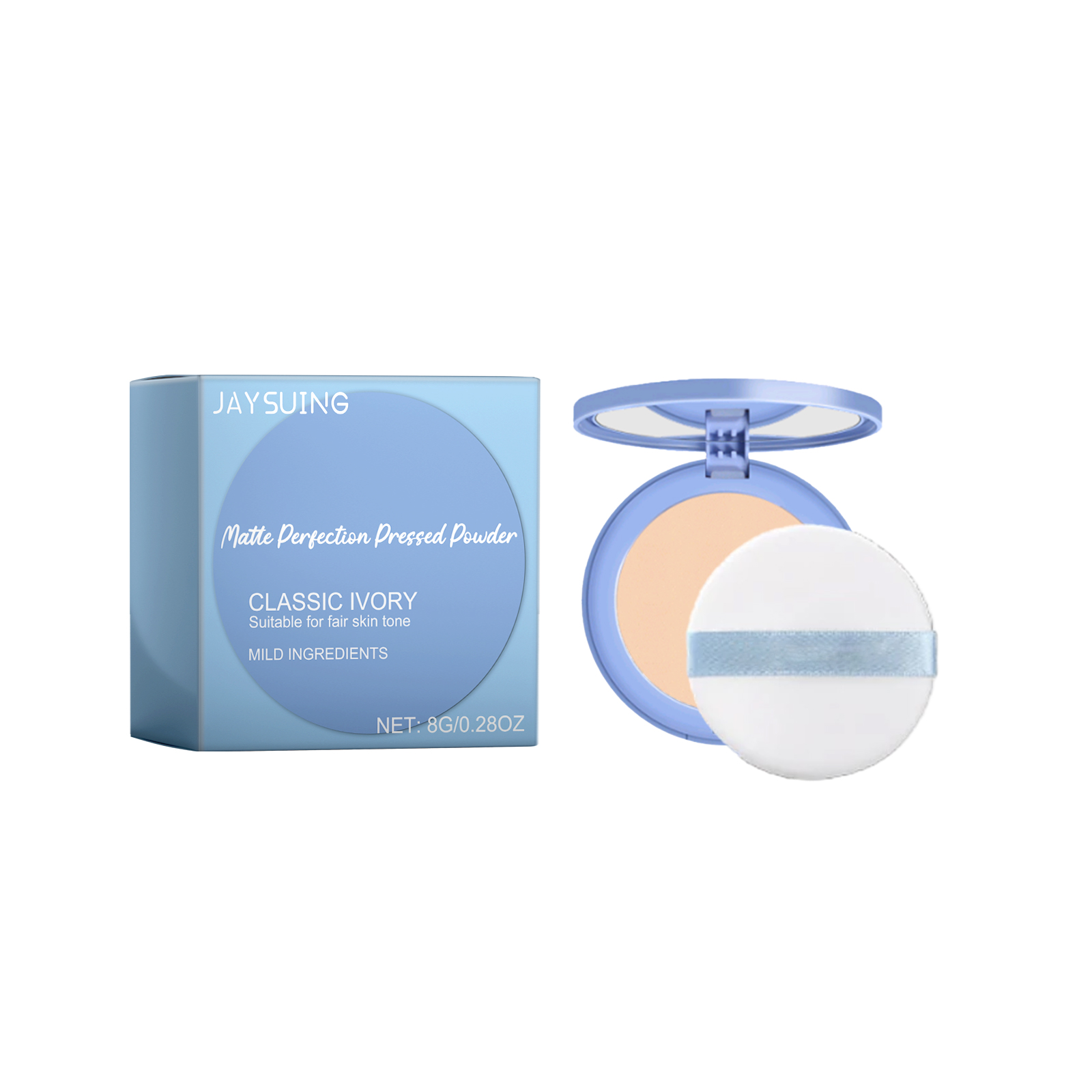 Oil Control Setting Powder, Light Setting Powder Delicate Skin Friendly Waterproof Oil Control