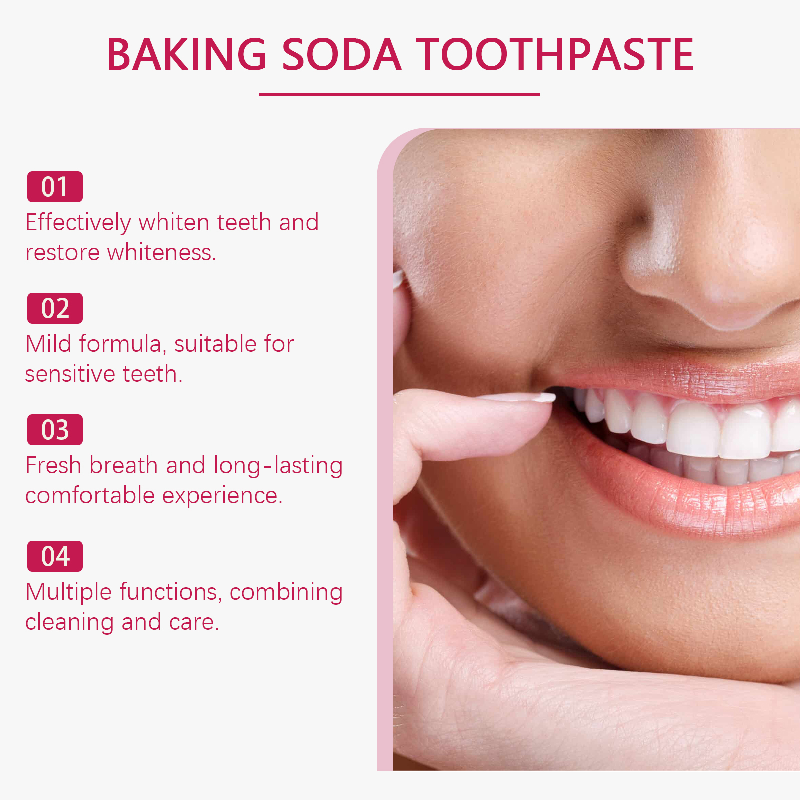 Toothpaste formula benefits for sensitive teeth