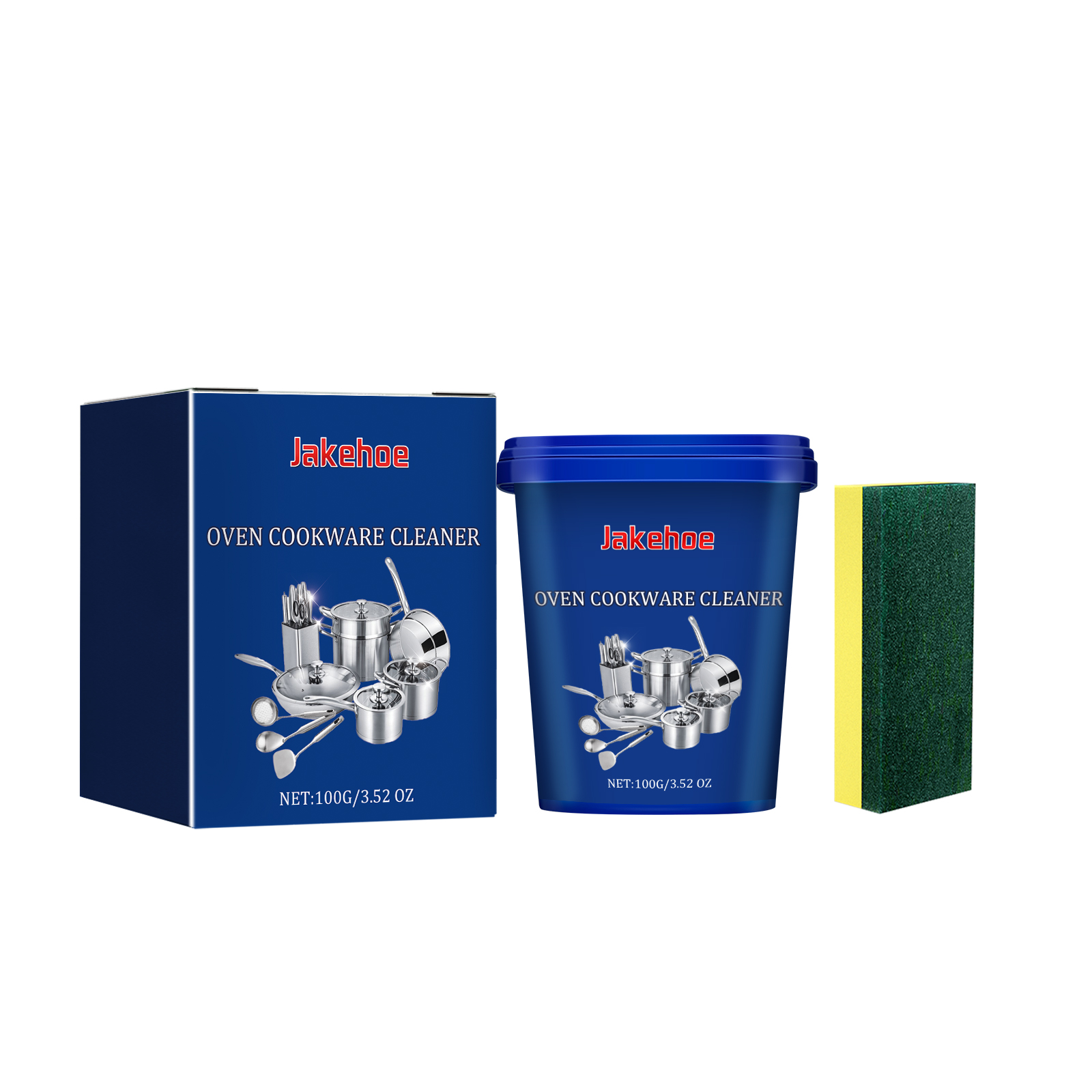 Oven Cookware Cleaner, Kitchen Stove Hood Wall Oil Cleaning 