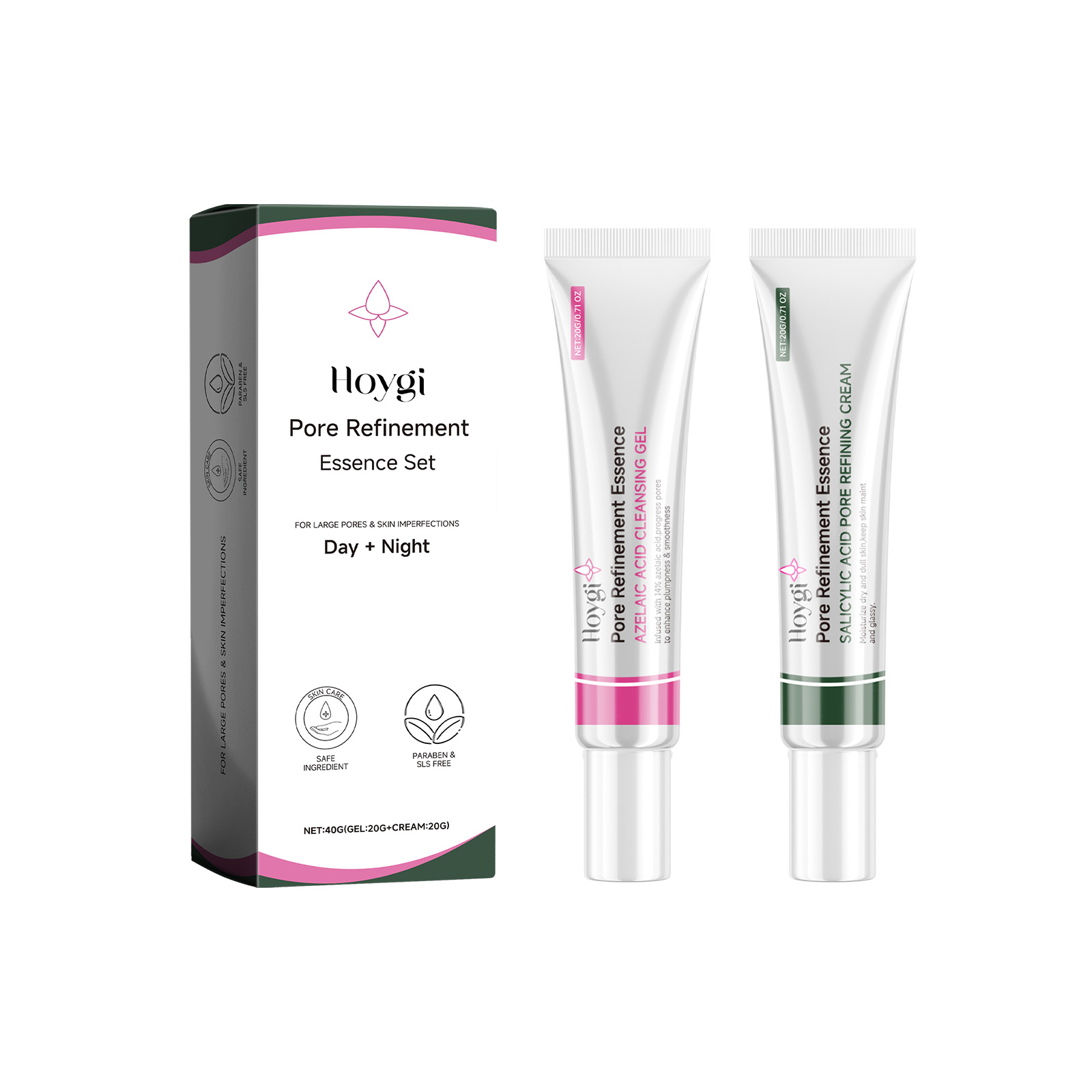Pore Refinement Essence Set, Deeply Clean The Skin And Fine 