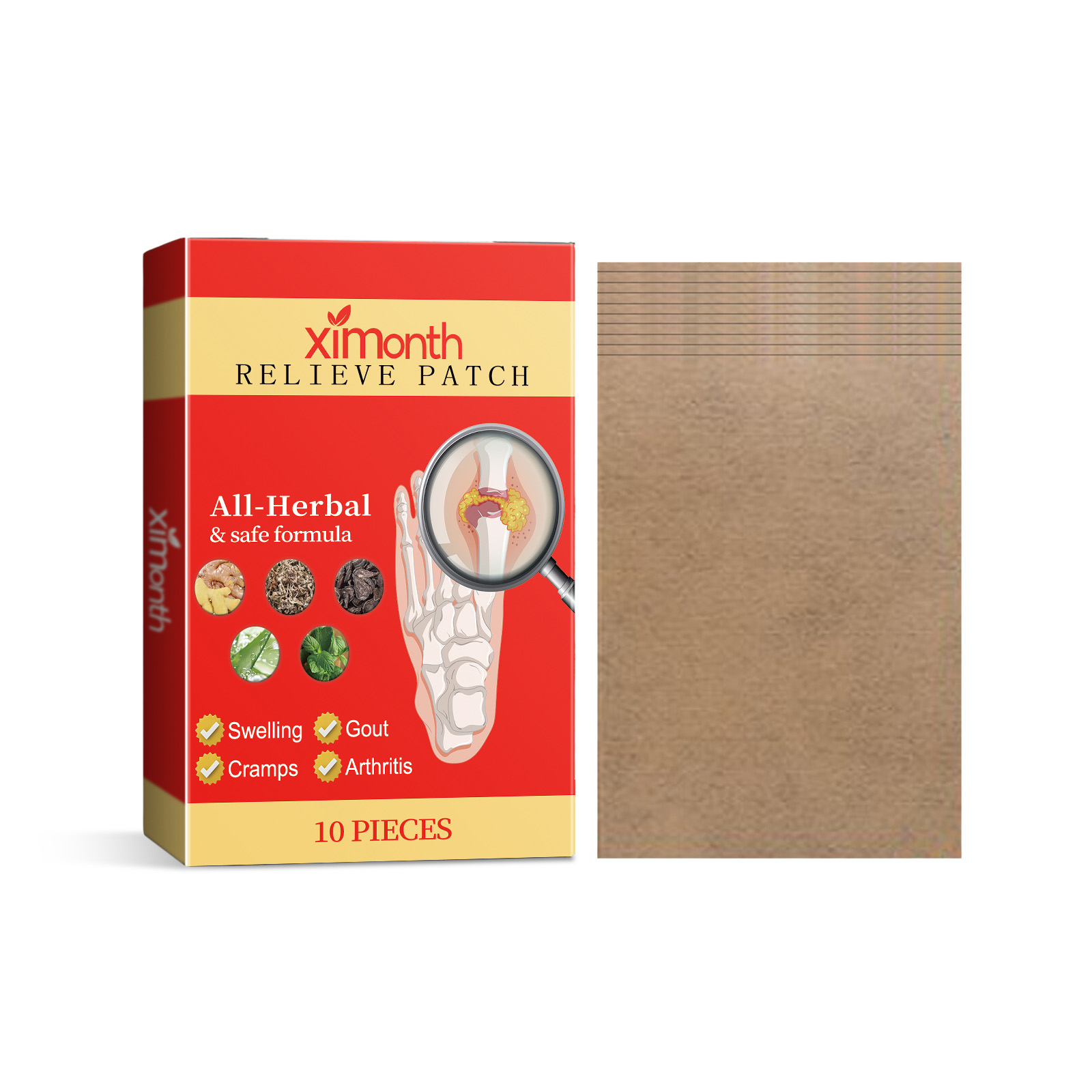 Foot Joint Relief Patch Relieves Foot Joint Muscle Ankle Mus