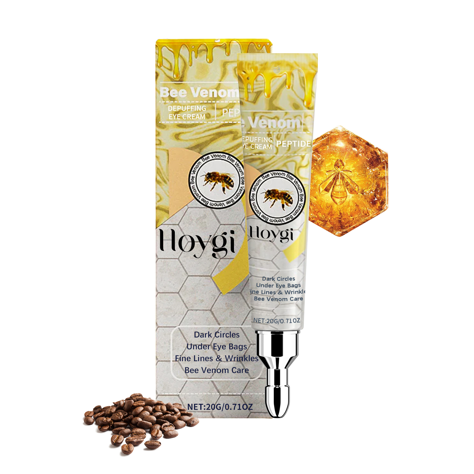 Bee Venom Eye Cream, gently hydrates and moisturizes the ski