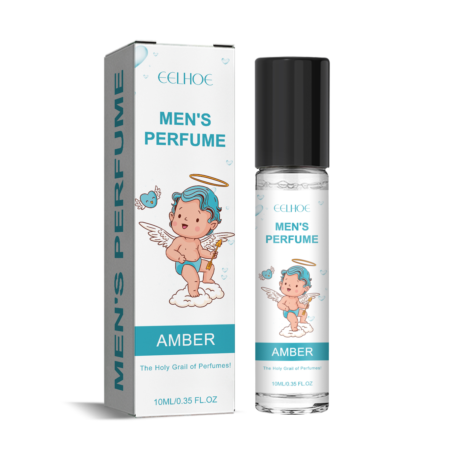 Cupid Perfume Series, Long-Lasting Light Fragrance Fresh Natural Niche Fragrance Wrist Behind Ear