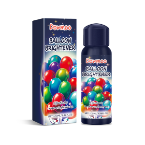 Compact brightener bottle beside printed retail box