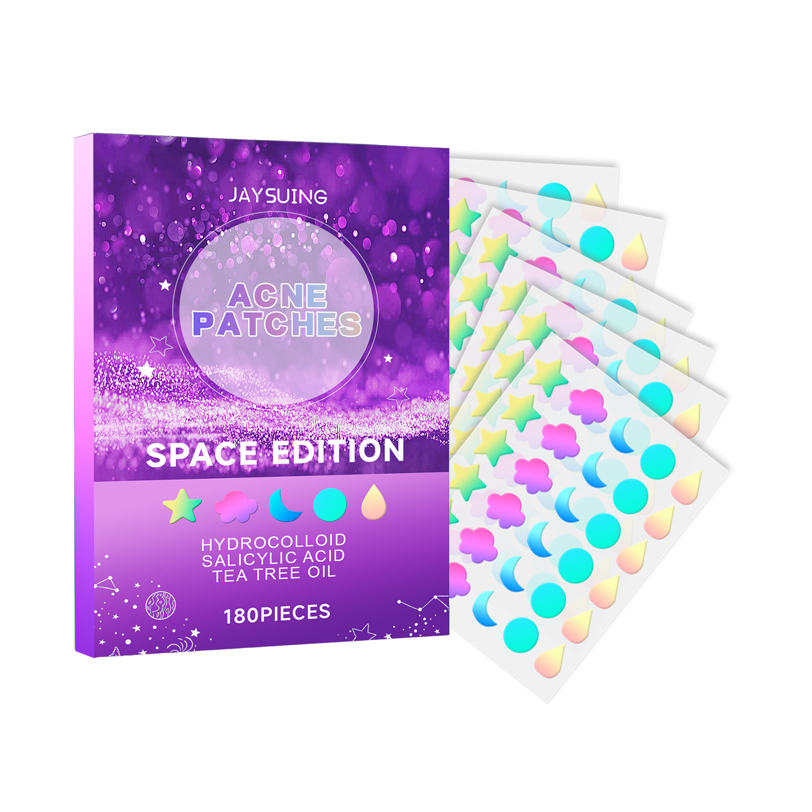 Acne Patches Lighten Facial Acne, Close Mouth Care And Balance Delicate Skin Pores Patch