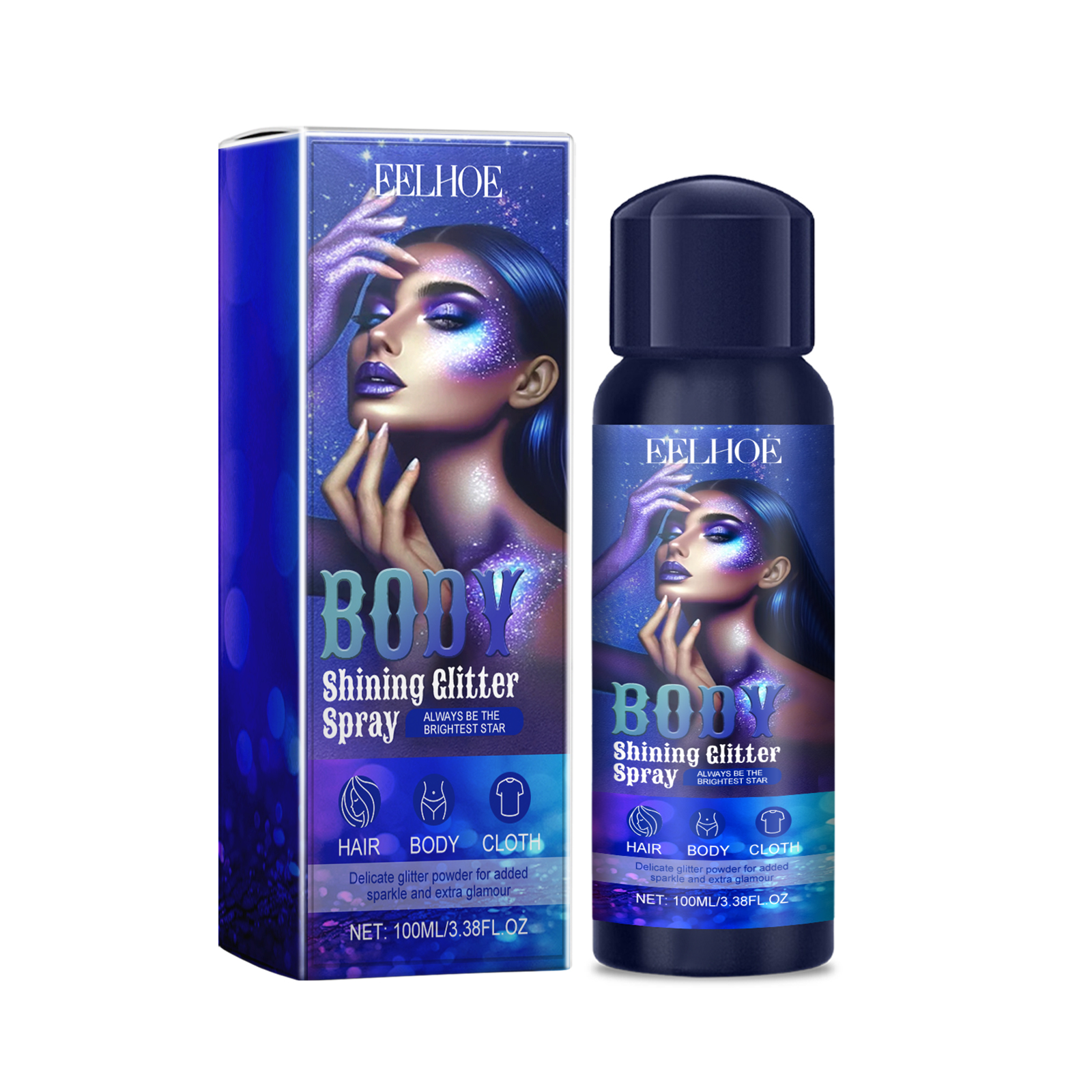 Highlighter Glitter Spray Glitter Spray Highlighter Spray Na
