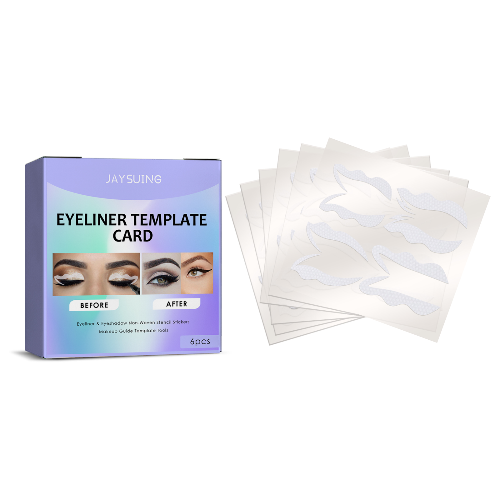 Beginner Eyeliner Assist Template, Lazy Beginner Beauty Tool