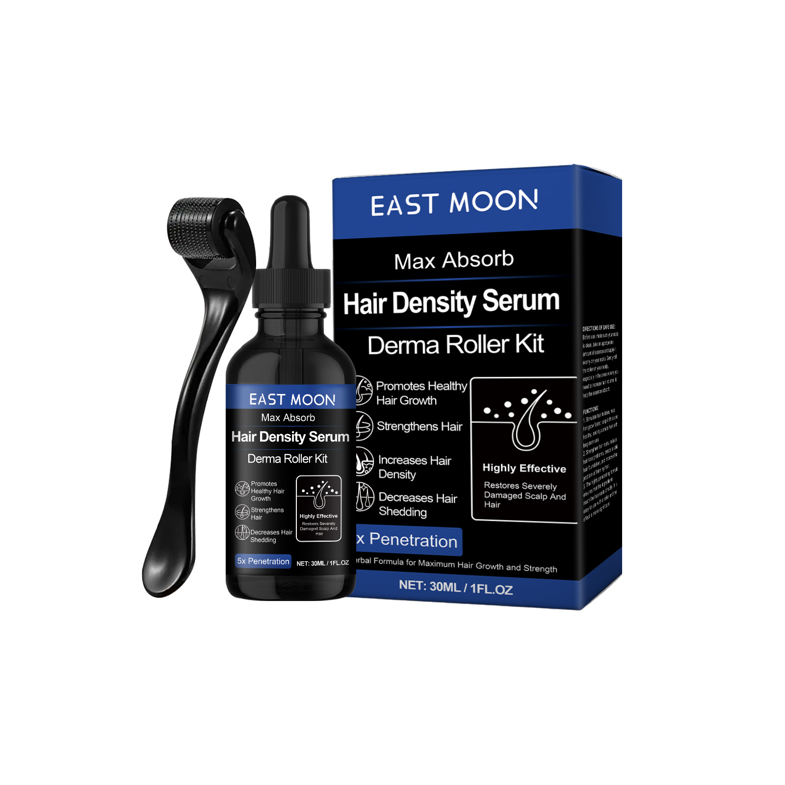 Hair Care Roller Set Improves Dry Hair And Strengthens Care Essence