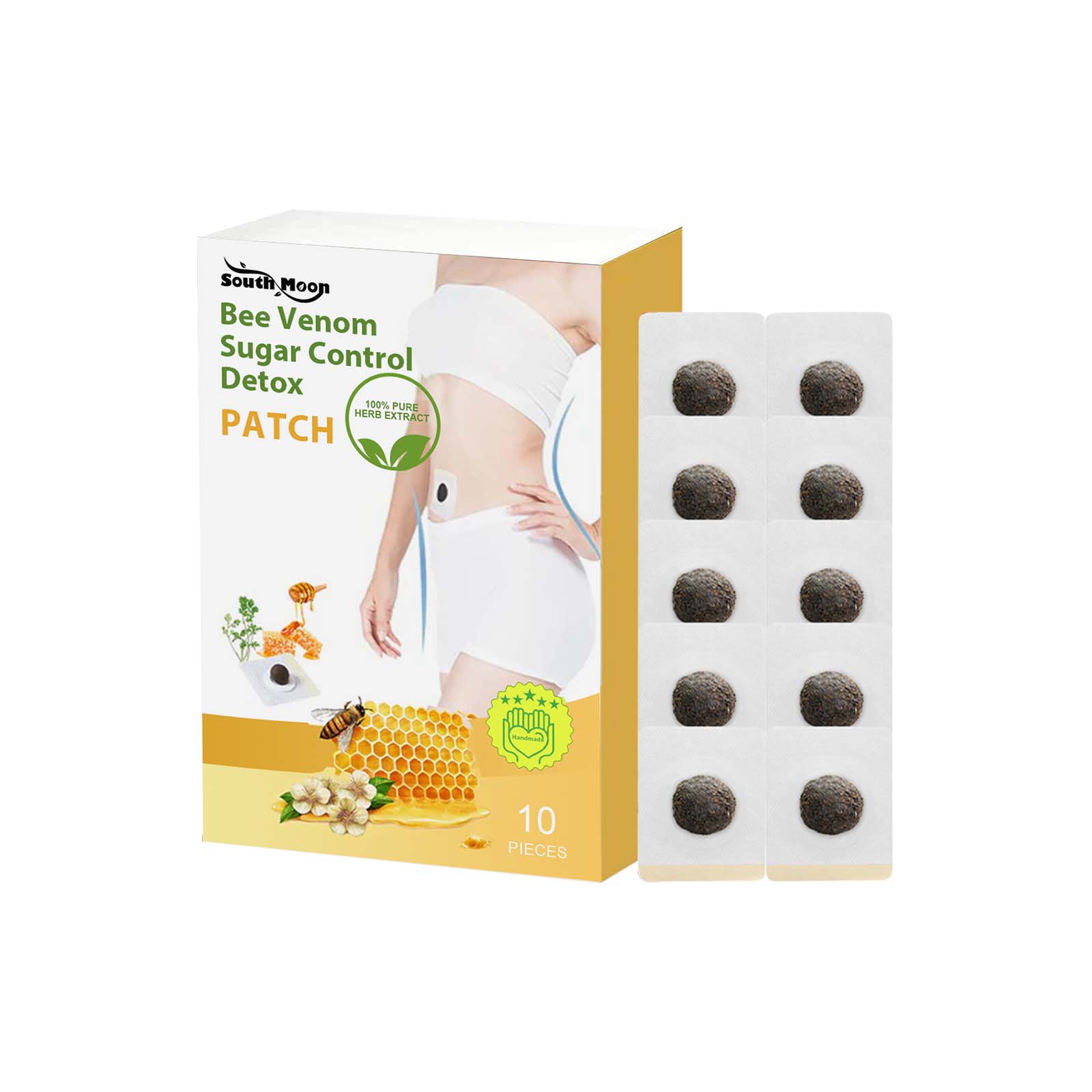 Bee Venom Body Shaping Patch, Firming Body Fat Arms Show Bod