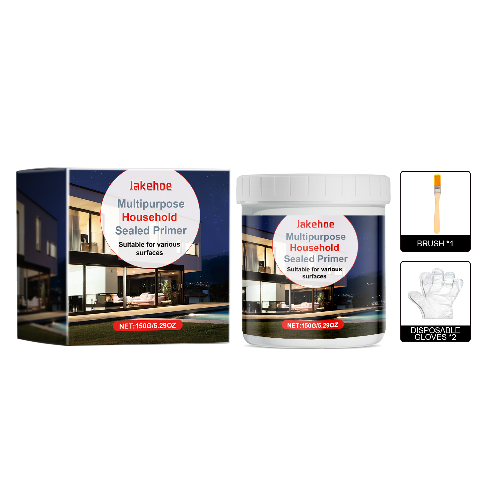 Multi-Purpose Household Sealing Primer, Wall Floor Primer Du