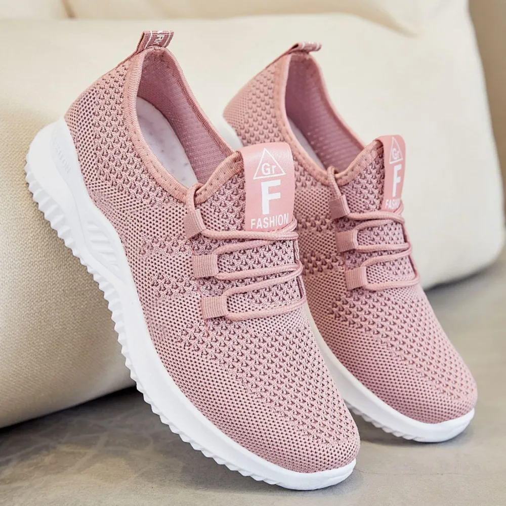 Breathable Mesh Lace Up Athletic image 10