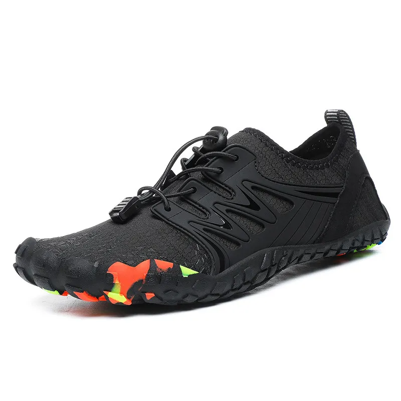 Elastic Lock Laces Mesh Contrast Breathable Athletic image 5
